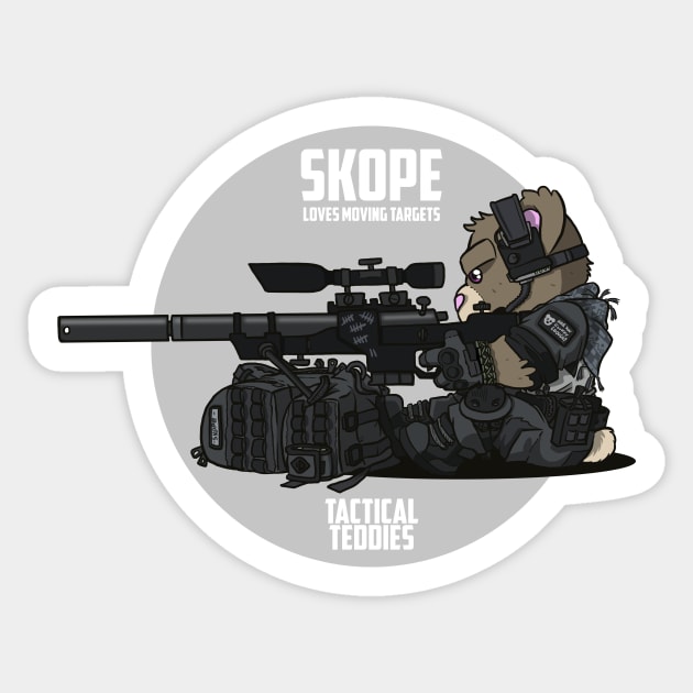 SKOPE (Black) Sticker by hiwez